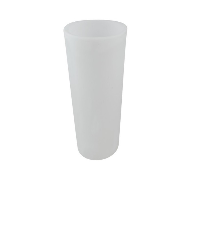 Outdoor LED RGBW Round Vase White IP65 - 1