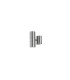 Outdoor Up Down Wall Light Steel IP44, GU10 - 1