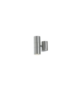Outdoor Up Down Wall Light Steel IP44, GU10 - 1