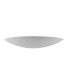 Paintable Plaster Uplighter Wall Lamp White, G9 - 1