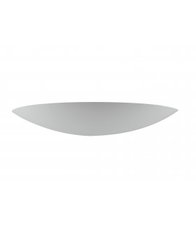 Paintable Plaster Uplighter Wall Lamp White, G9 - 1