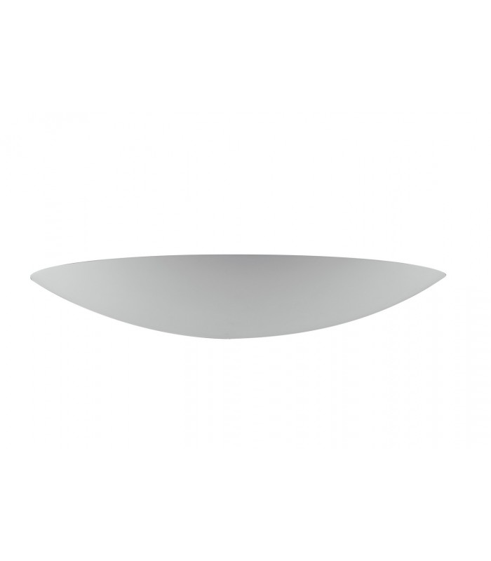 Paintable Plaster Uplighter Wall Lamp White, G9 - 1