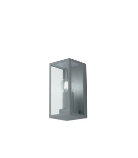 Outdoor Wall Lantern Silver Silver IP44, E27 - 1