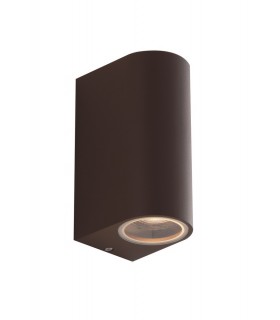 Outdoor Aluminum Up Down Wall Light Corten IP54, GU10 - 1