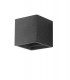 Paintable Plaster Up Down Wall Lamp, Concrete, G9 - 1