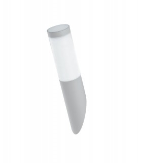Outdoor Stainless Steel Wall Bollard Light, White, IP44, E27 - 1