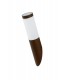 Outdoor Stainless Steel Wall Bollard Light, Bronze, IP44, E27 - 1