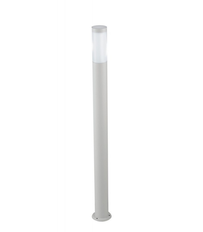 Outdoor Stainless Steel Bollard Light, White, IP44, E27 - 1