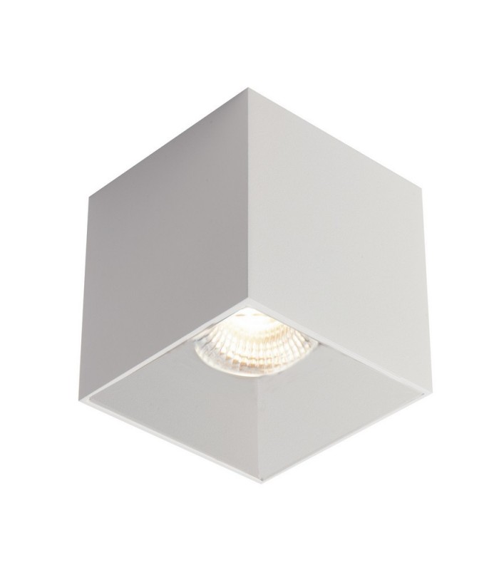 Surface Mounted Ceiling Lamp, White, GU10 - 1