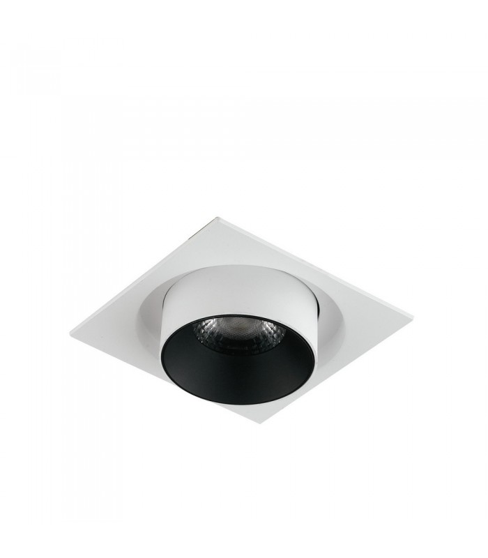 Integrated LED Adjustable Recessed Downlight, White, 4000K - 1