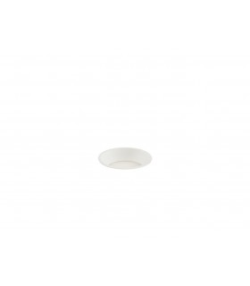 Integrated LED Round Recessed Downlight, White, 3000K - 1