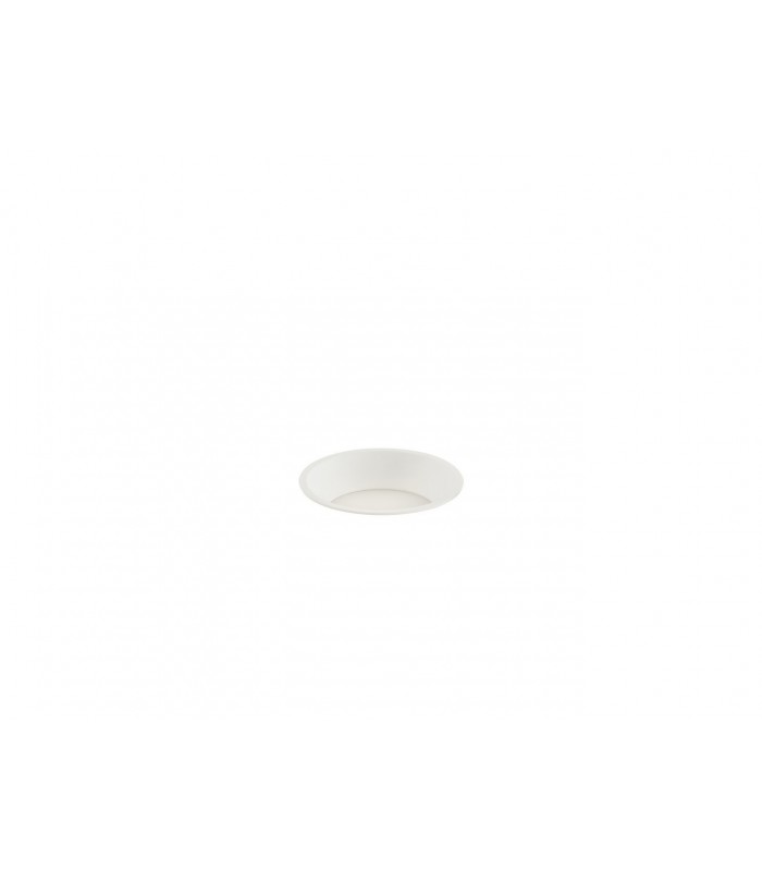 Integrated LED Round Recessed Downlight, White, 5000K - 1