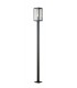 Outdoor Lamp Post Lantern, Anthracite, IP44, E27 - 1