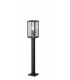 Outdoor Bollard Lantern, Anthracite, IP44, E27 - 1