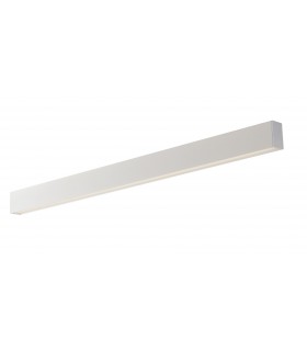 Integrated LED Bar Pendant (Kit Included) Or Surface Mount, White Opal, 4000K - 1