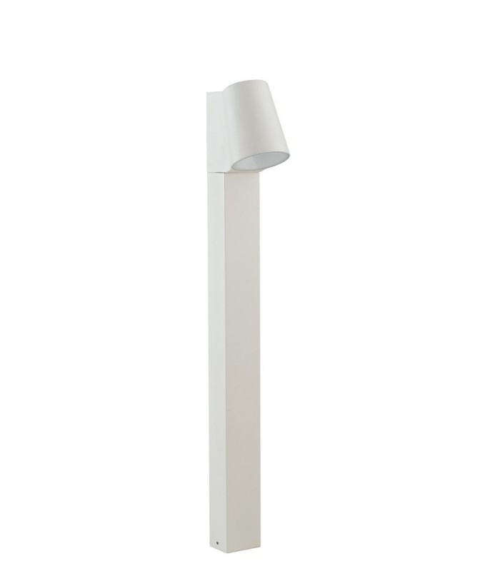 Outdoor Integrated LED Aluminum Bollard, White, IP44, 4000K - 1