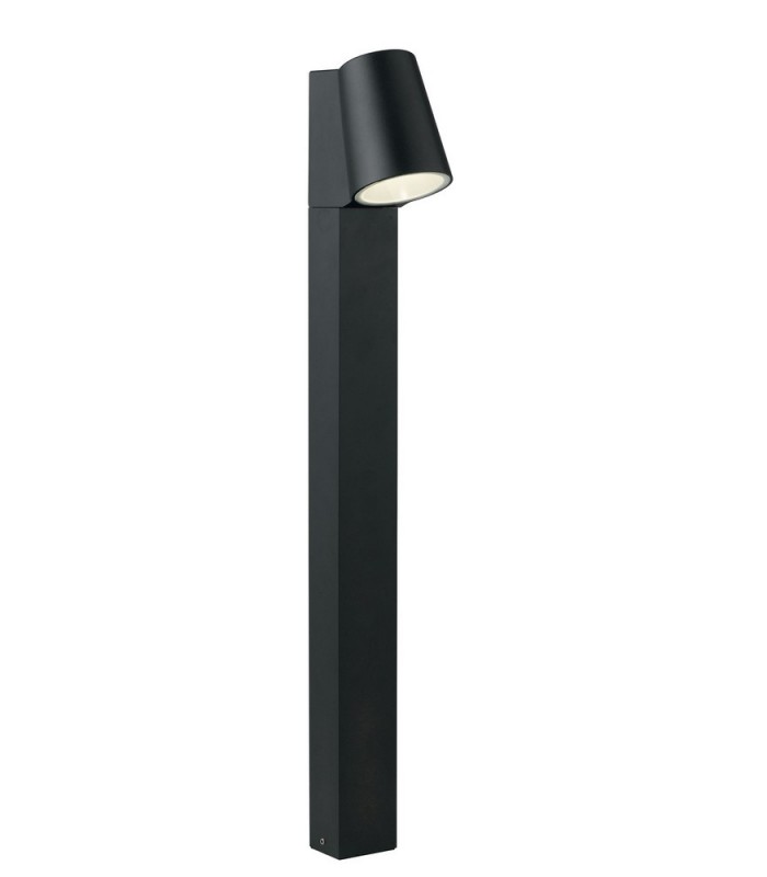 Outdoor Integrated LED Aluminum Bollard, Black, IP44, 4000K - 1