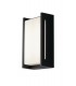 Outdoor LED Aluminum Flush Wall Lamp, Anthracite, IP54, 4000K - 1