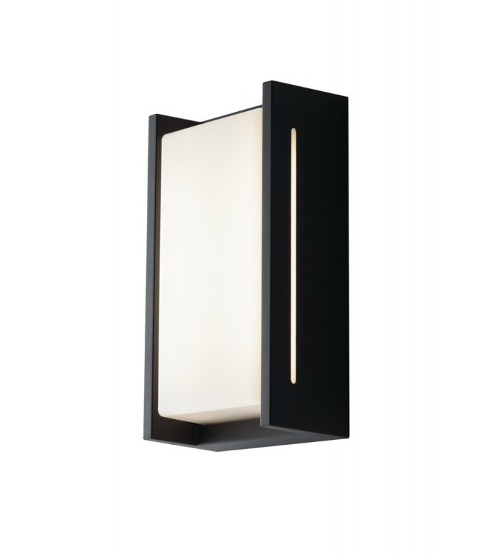 Outdoor LED Aluminum Flush Wall Lamp, Anthracite, IP54, 4000K - 1