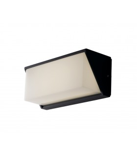 Outdoor LED Aluminum Flush Wall Light, Anthracite, IP54, 4000K - 1