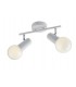 Twin Ceiling Spotlight, White, E27 - 1