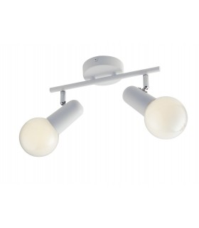 Twin Ceiling Spotlight, White, E27 - 1