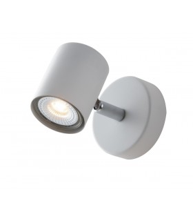Single Ceiling Spotlight, White, GU10 - 1