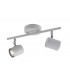 Ceiling Twin Spotlight, White, GU10 - 1