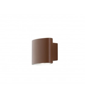 Outdoor Integrated LED Up Down Wall Light, Corten, IP44, 4000K - 1