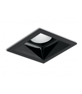 LED Downlight Anti-Glare, Spotlight With Black Shiny Black, 4000K - 1