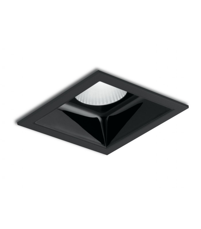 LED Downlight Anti-Glare, Spotlight With Black Shiny Black, 4000K - 1