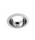 LED Downlight Anti-Glare, White With Chrome Reflector, 4000K - 1