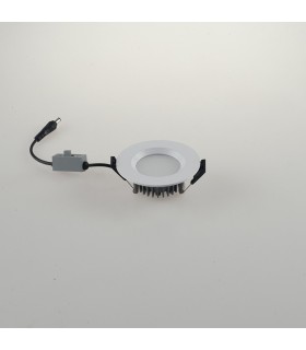Outdoor LED Recessed Downlight With Adjustment For Kelvin, Matt White, IP40, 3000- 4000-6000K - 1
