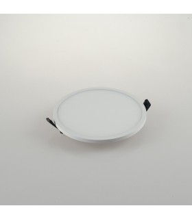 Outdoor Recessed Downlight With Surface Mount Edge, Matt White, IP40, 4000K - 1