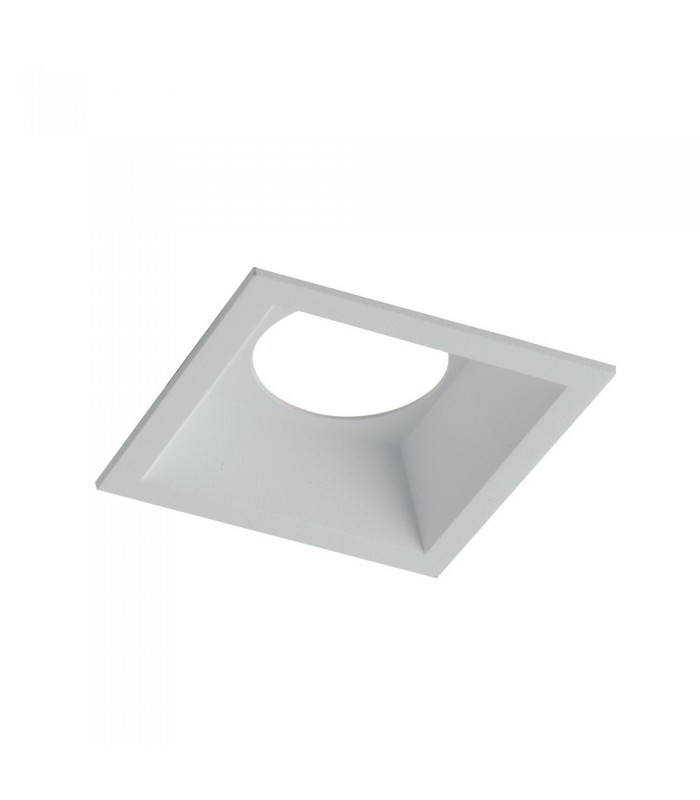 Antiglare Downlight Aluminum, White, GU10 - 1