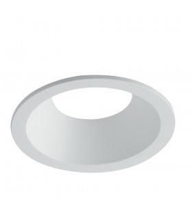 Antiglare Downlight Aluminum, White, GU10 - 1