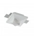 Trimless Recessed Downlights Paintable Plaste, White, GU10 - 1