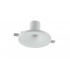 Trimless Recessed Downlights Paintable Plaste, White, E27 - 1