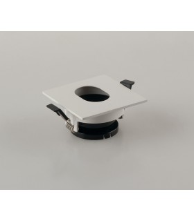 Recessed Light Square Frame (Lampholder Not Included), White, - 1