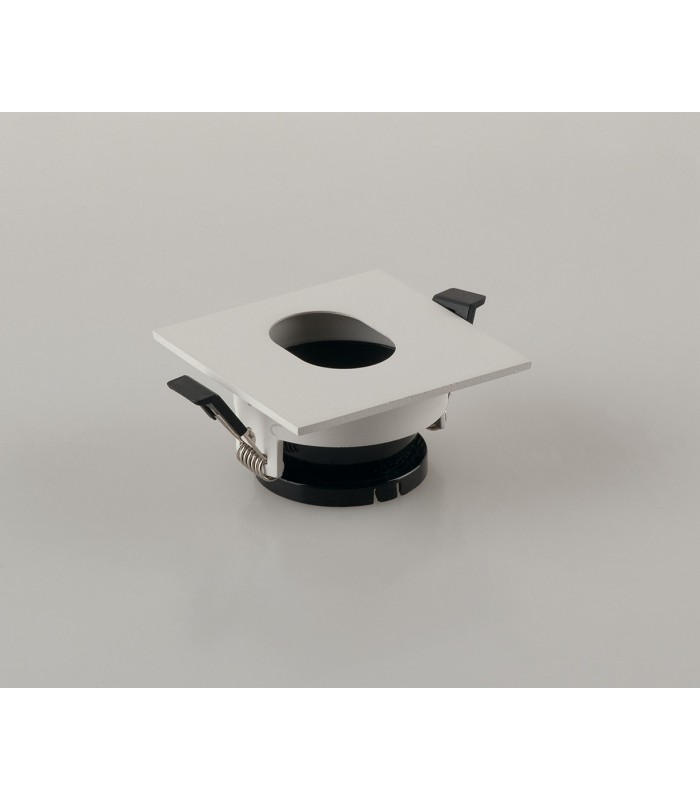 Recessed Light Square Frame (Lampholder Not Included), White, - 1