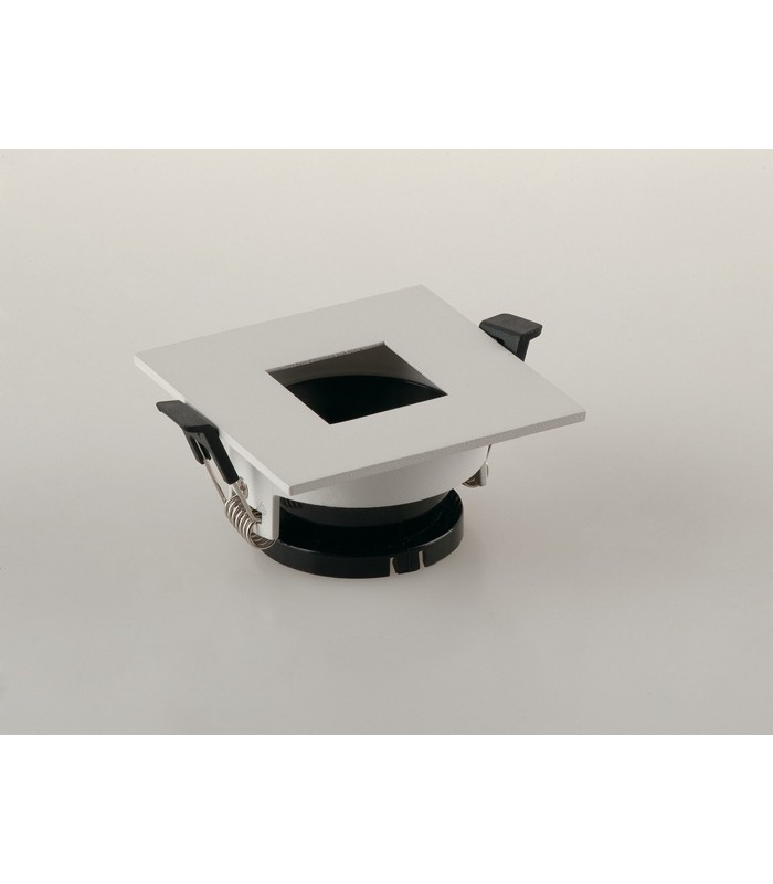 Recessed Light Square Frame (Lampholder Not Included), White, - 1