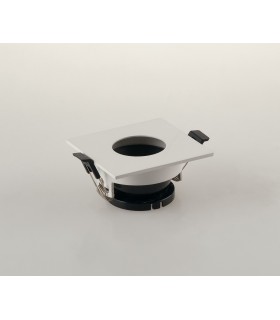 Recessed Light Square Frame (Lampholder Not Included), White, - 1