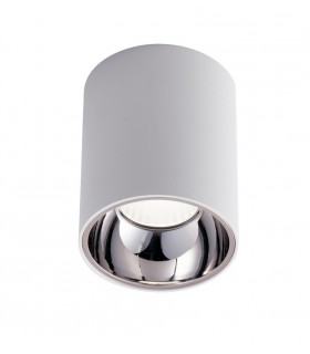 LED Round Surface Mounted Anti-Glare Downlight, White, 4000K - 1