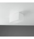 Paintable Plaster Surface Mounted Ceiling Light, White, E14 - 1