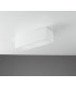 Paintable Plaster Surface Mounted Ceiling Light, White, E14 - 1