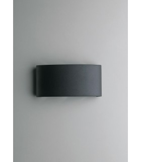 Outdoor Integrated LED Flush Wall Light, Antracite, IP54, 4000K - 1