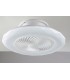 LED Ceiling Lamp With Fan, Wifi Smart, Voice Control, White Starry Sky Effect, - 1