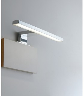 Bathroom LED Above Mirror Wall Lamp, Chrome, IP44, 4000K - 1