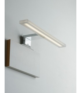 Bathroom LED Above Mirror Wall Lamp, Chrome, IP44, 4000K - 1