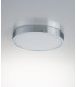 Round LED Flush Ceiling Lamp, Chrome, 4000K - 1